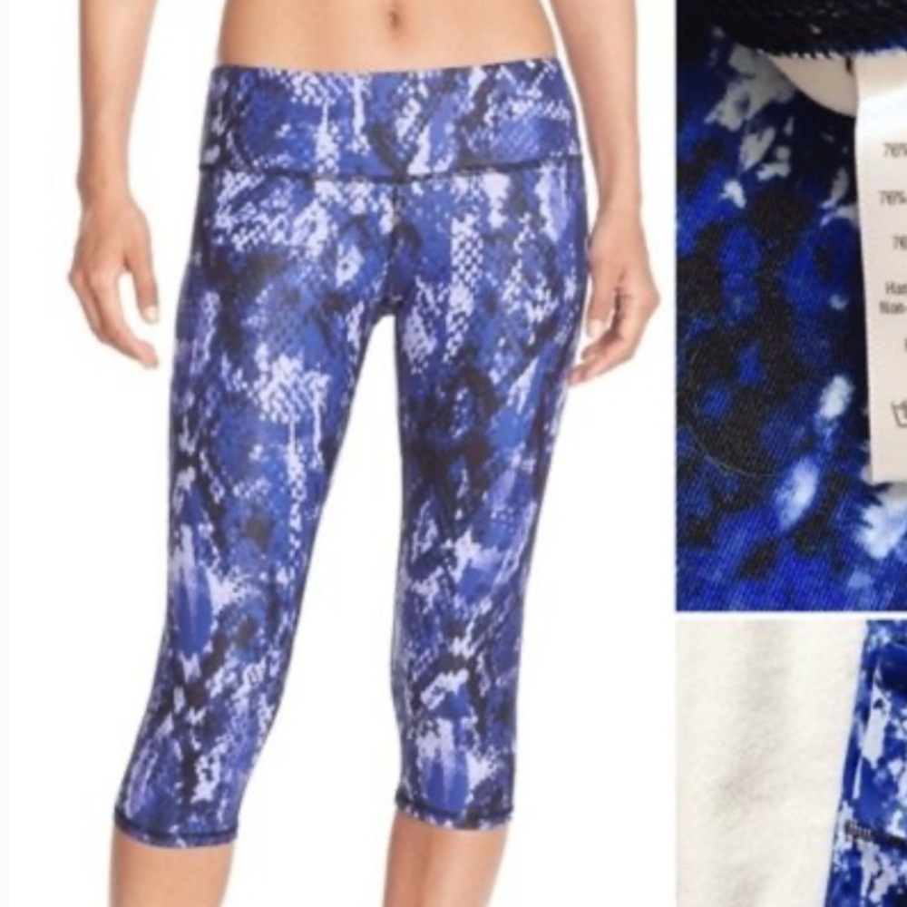 Alo biker athletic leggings - cropped